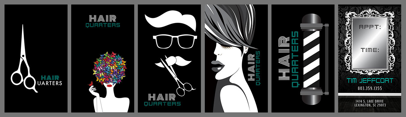 Beauty Salon Appointment Cards